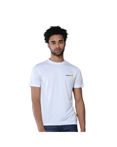 Greys&Blues Mobilitee Round Neck T-Shirt- White